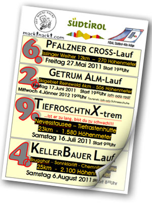 Flyer Macki-Nacki-Jahresprogramm