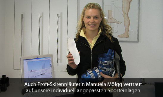 Sporteinlagen Schuhe Brugger Südtirol