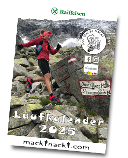 Macki Nacki Laufkalender 2025