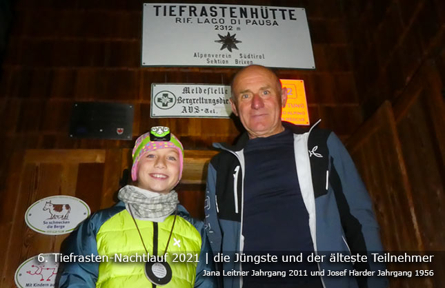 Tiefrasten-Hütte-Nachtlauf